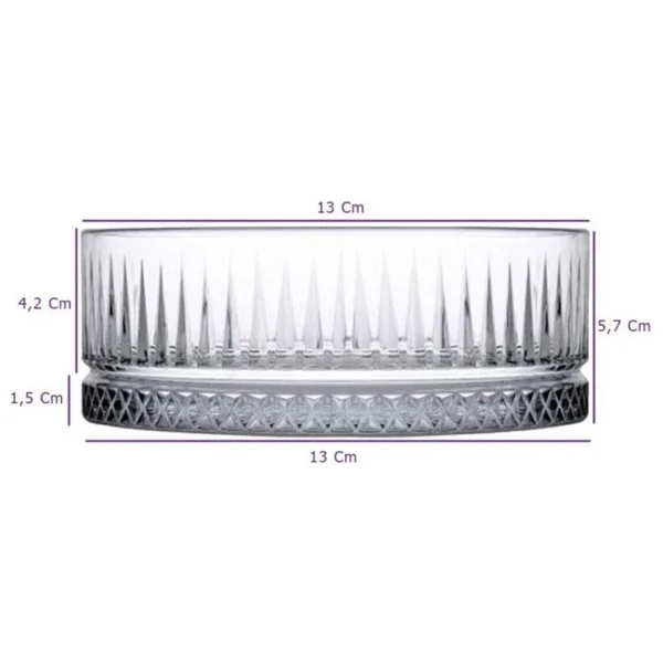 Paşabahçe Elysia 530042 510 cc 12'li Kase - Görsel 3