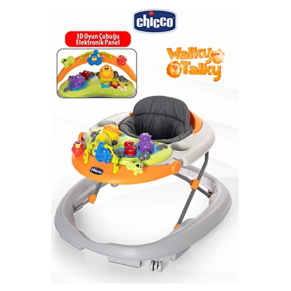 Chicco Walky Talky Sarı Yürüteç - Görsel 2