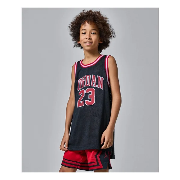 Jordan Kids Jordan 23 Unisex Çocuk Kırmızı Forma Tişört - 95A773-R78 - Görsel 2