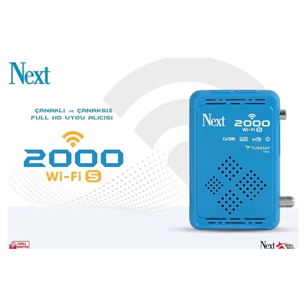 Next 2000 Wi-Fi S Full HD Uydu Alıcısı - Görsel 2