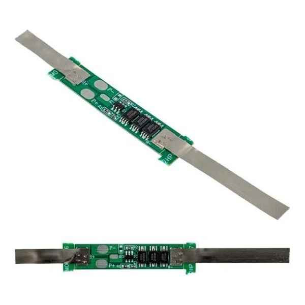 Weko Bms-24009 1S 6A 3.7V Bms Devresi Lityum Batarya Şarj Modülü (35X8.5x2mm) - Görsel 3
