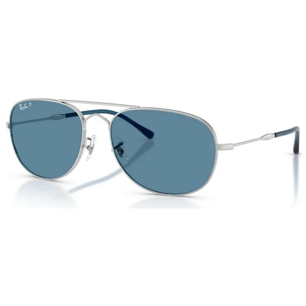 Ray-Ban 3947 003/S2 Silver-Blue Polarize Güneş Gözlüğü - Görsel 2