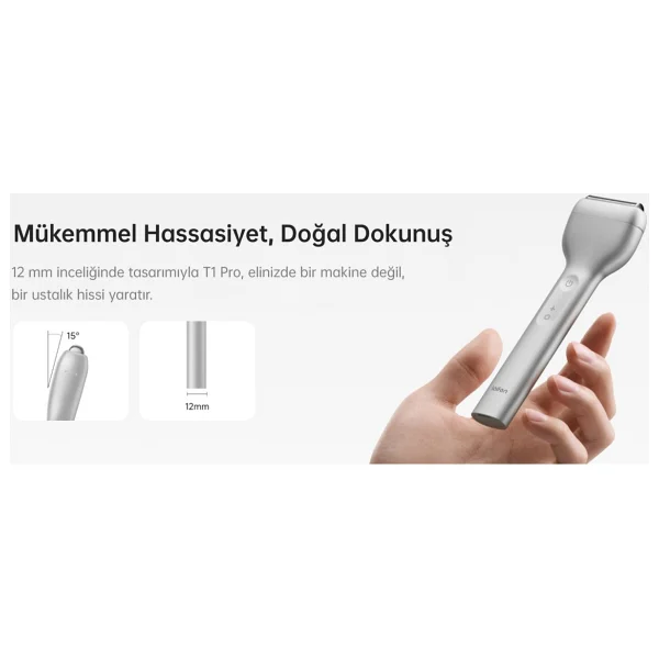 Laifen T1 Pro Açık Gri Tıraş Makinesi - Görsel 2