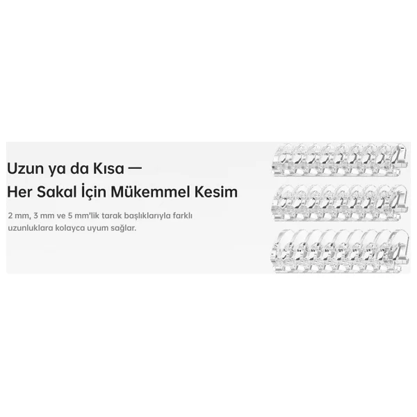 Laifen T1 Pro Açık Gri Tıraş Makinesi - Görsel 6