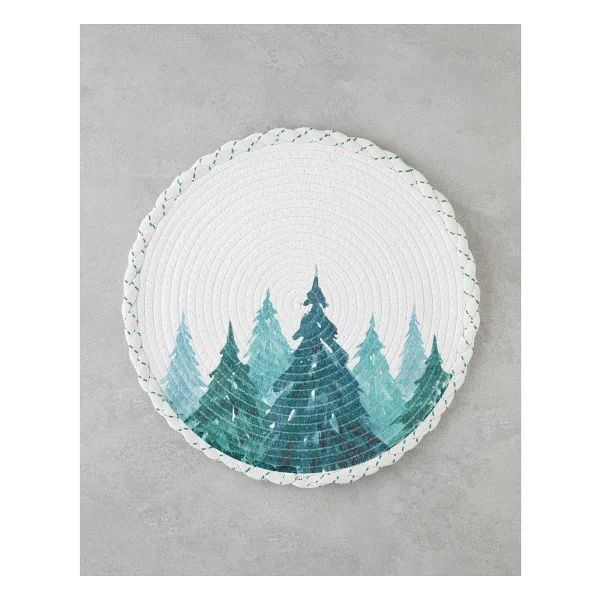 English Home Pineglow Amerikan Servis 38 cm Yeşil - Görsel 3