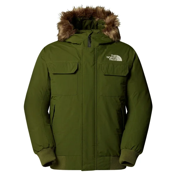 The North Face Mcmurdo NF0A5GD9BRI1 Kapüşonlu Su Geçirmez Yeşil Erkek Bomber Mont - Görsel 3