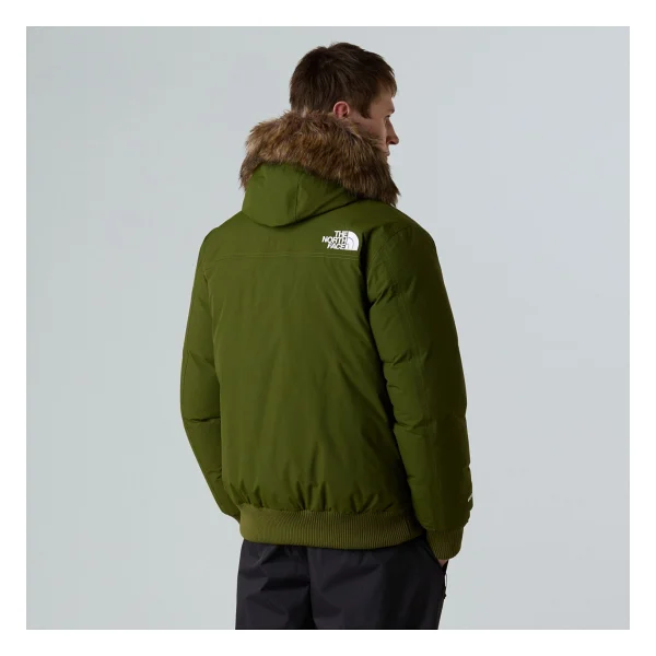 The North Face Mcmurdo NF0A5GD9BRI1 Kapüşonlu Su Geçirmez Yeşil Erkek Bomber Mont - Görsel 5