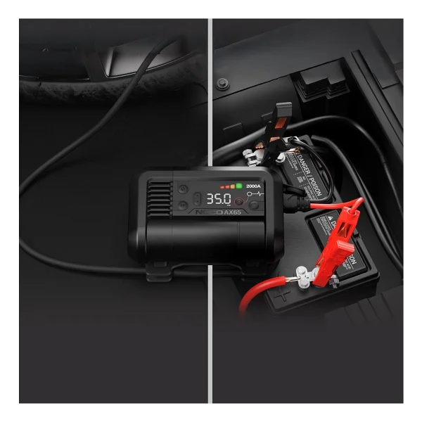 Noco AX65 12 V 2000 Amper Akıllı Akü Takviye + Pompa + Powerbank + Led Lamba - Görsel 5