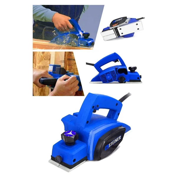 Steiner Alman 4000 Watt Bakır Sargılı Metal Şanzıman Çift Bıçaklı Planya Rende Makinesi - ST0518R215 - Görsel 2