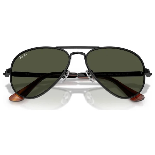 Ray-Ban Aviator Max 3925 002/31 Black-Green Güneş Gözlüğü - Görsel 4