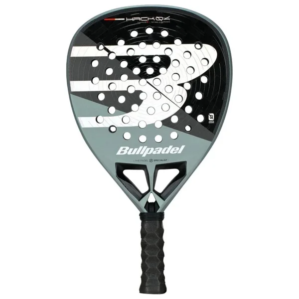 Bullpadel Hack 04 26 - 365 gr Padel Tenis Raketi - Siyah - Görsel 2