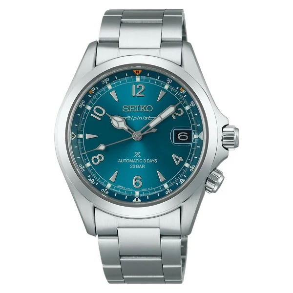 Seiko Prospex Alpinist Mechanical SPB503 Çelik Kordon Mavi Erkek Kol Saati - Görsel 7