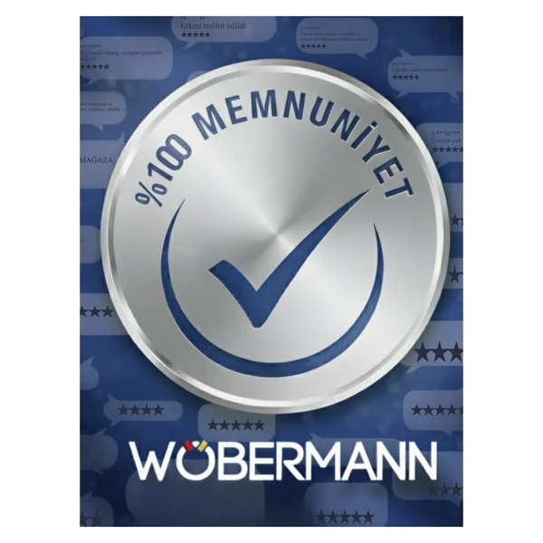 Wöbermann 12v Çift Silindirli Otomatik Hava Kompresörü Pompa 260 Psı Taşınabilir Araç Lastik Şişirici - Görsel 2