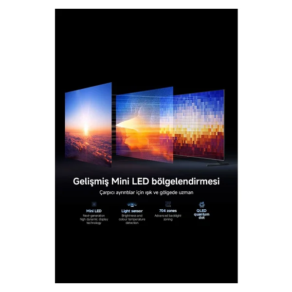 Xiaomi S Pro 4K Ultra HD 75" 190 Ekran Uydu Alıcılı Google Smart Mini LED TV - Görsel 5