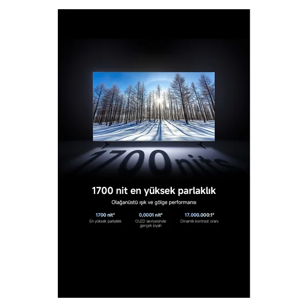 Xiaomi S Pro 4K Ultra HD 75" 190 Ekran Uydu Alıcılı Google Smart Mini LED TV - Görsel 6