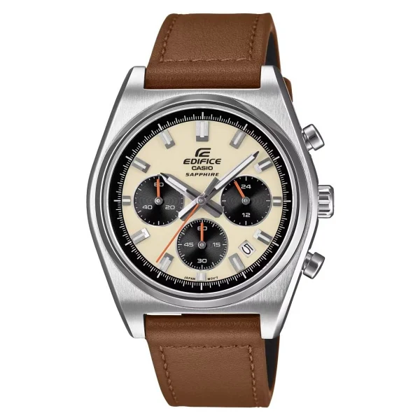 Casio Edifice EFB-730L-7AVUDF Deri Kordon Erkek Kol Saati - Görsel 4