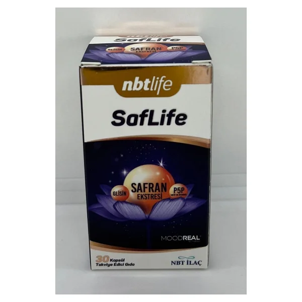 Store Fullf Nbt Life Saflife Kapsül, 30 Adet, Safran Ekstresi ve B6 Vitamini Içeren Takviye - -- - Görsel 4