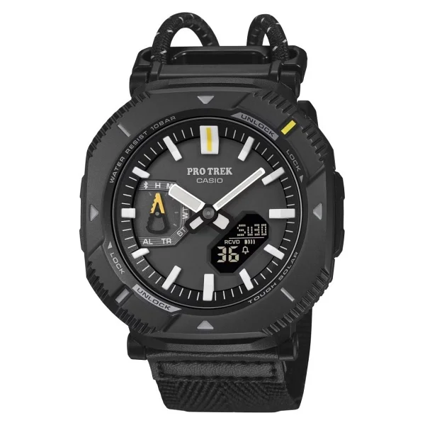 Casio Pro Trek PRJ-B001 Kumaş Kordon Erkek Kol Saati - Görsel 4