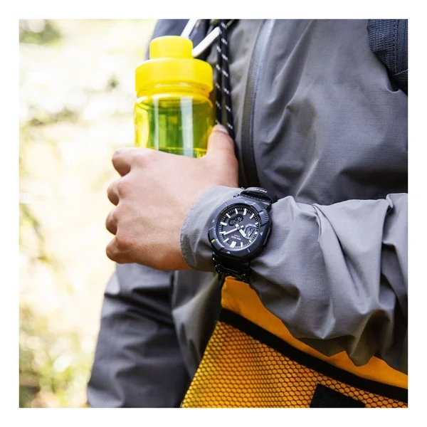 Casio Pro Trek PRJ-B001 Kumaş Kordon Erkek Kol Saati - Görsel 5