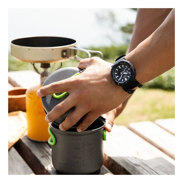 Casio Pro Trek PRJ-B001 Kumaş Kordon Erkek Kol Saati - Görsel 6