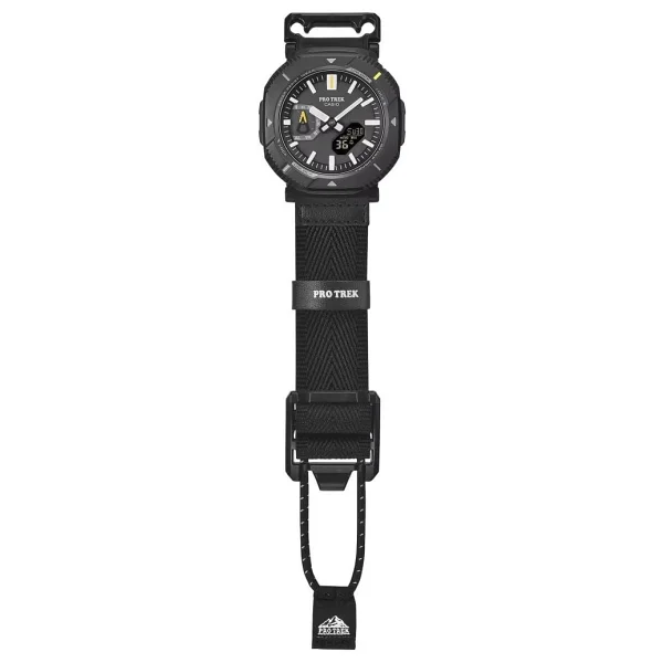 Casio Pro Trek PRJ-B001 Kumaş Kordon Erkek Kol Saati - Görsel 8