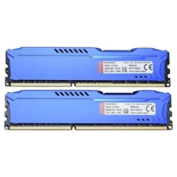 Kingston HyperX Fury Blue 16 GB (2x8) 1600 MHz DDR3 CL10 HX316C10FK2/16 Ram - Görsel 2