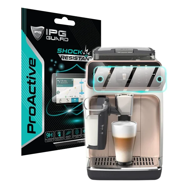 IPG Philips 5500/4400 / 3300/3200 Serisi Espresso Makinesi Ekranı Proactive Ekran Koruyucu - Şeffaf - Görsel 6