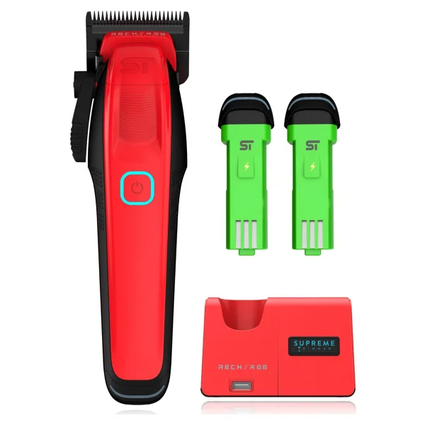 Supreme Trimmer Recharge Siyah Saç Kesme Makinesi - Görsel 6