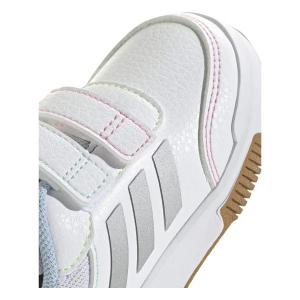 Adidas Tensaur Sport 2.0 CF I JQ2878 Beyaz-Gümüş Bebek Spor Ayakkabı - Görsel 5