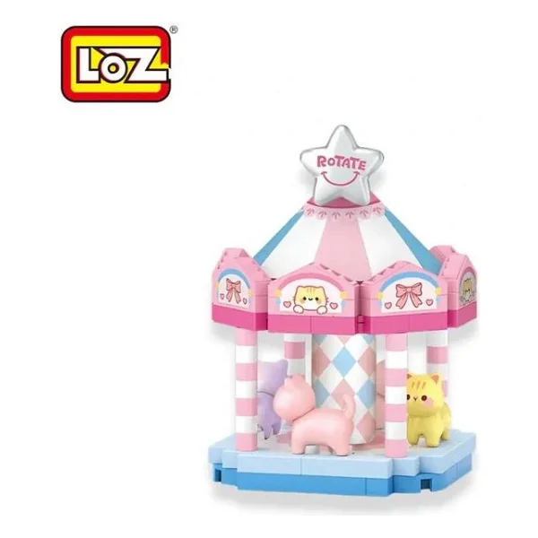 Loz Atlıkarınca LZ-8630 180 Parça Blok Oyuncak - Görsel 6