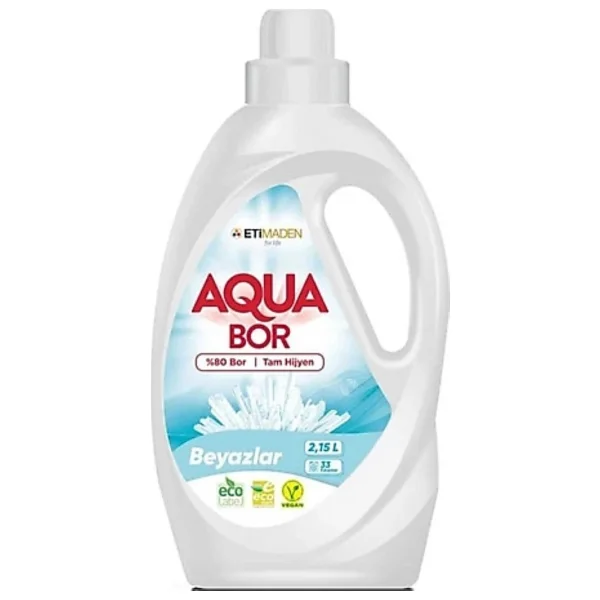 Aquabor Sıvı Deterjan 33 Yıkama 2.15 lt - Görsel 4