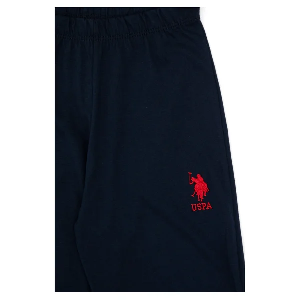 U.s. Polo Assn. Erkek Çocuk Lacivert Pijama Takım 50318694-VR033 - 5 - 6 Yaş - Görsel 7