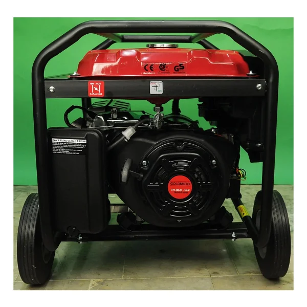GoldMoto GM12BJ 12 kVA İpli/Marşlı Benzinli Jeneratör - Görsel 5