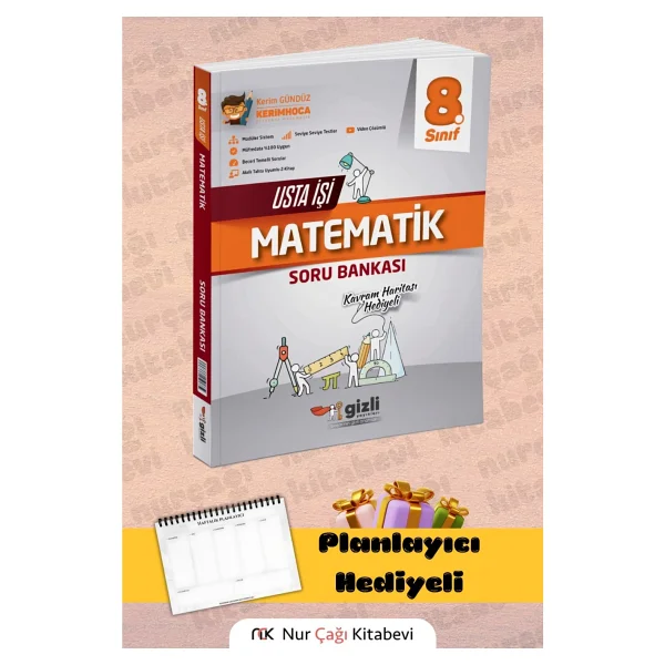 Gizli Yayınları 8. Sınıf LGS Matematik Usta İşi Soru Bankası - Görsel 3