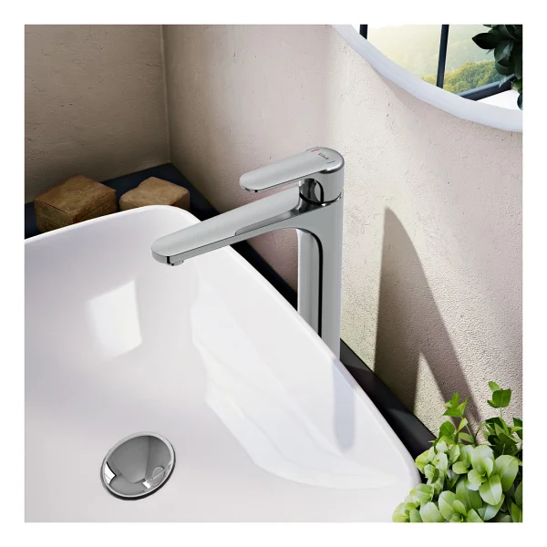 Artema Root Round A42707 Krom Çanak Lavabo Bataryası - Görsel 4