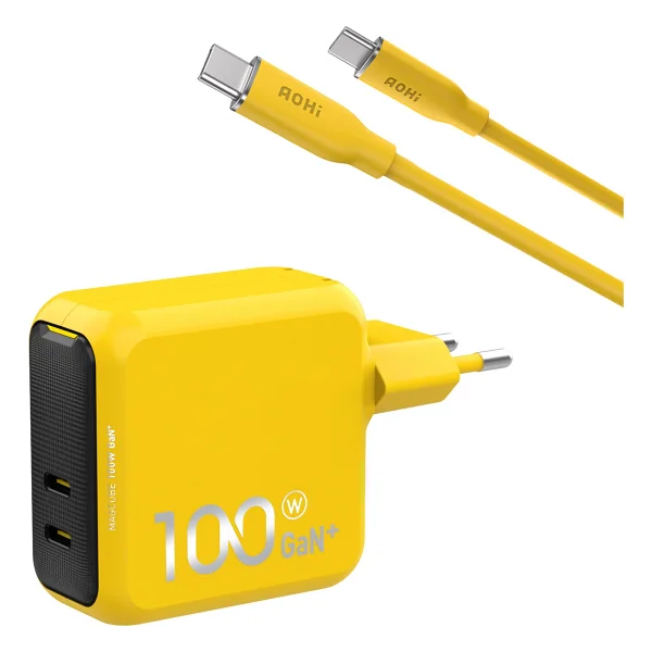 Aohi Magcube 100 W Type-C Kablolu Hızlı Şarj Aleti - Görsel 6