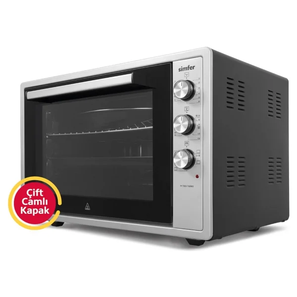 Simfer 7033 Inox 70 lt Turbo Midi Fırın - Görsel 3