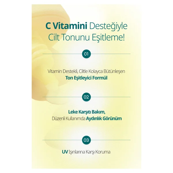 Goodal Green Tangerine Vita C Leke Karşıtı 50 ml 50 Faktör Güneş Kremi - Görsel 2