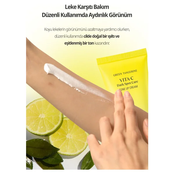 Goodal Green Tangerine Vita C Leke Karşıtı 50 ml 50 Faktör Güneş Kremi - Görsel 4