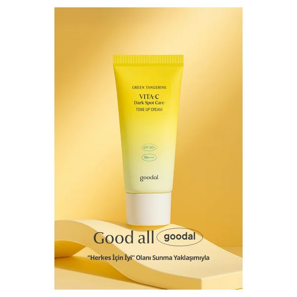 Goodal Green Tangerine Vita C Leke Karşıtı 50 ml 50 Faktör Güneş Kremi - Görsel 8