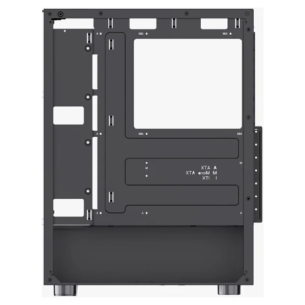 GM Game Master R14 Rainbow 4 Fanlı Atx Gaming Kasa 450W Psu - Siyah - Görsel 5