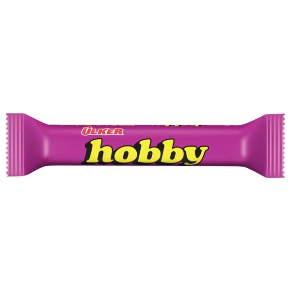Ülker HOBBY - Sütlü Kokolin Kaplamalı Kakaolu ve Fındıklı Bar - 25 gram - 144 Adet - Görsel 2