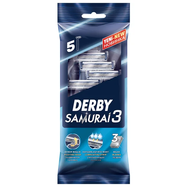 Derby Samurai 3 5'Li Poşet 3 ADET - Görsel 2