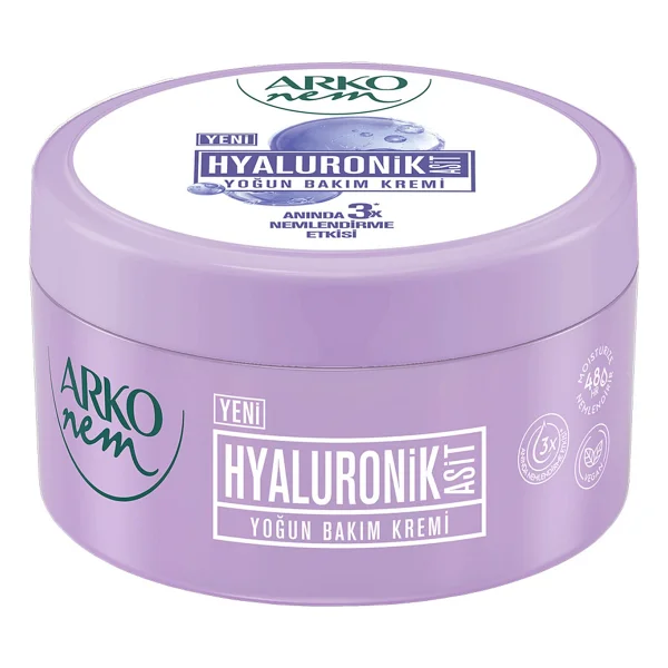 Arko Nem Hyalüronik Asit Yoğun 250 ml Nemlendirici Krem - Görsel 6
