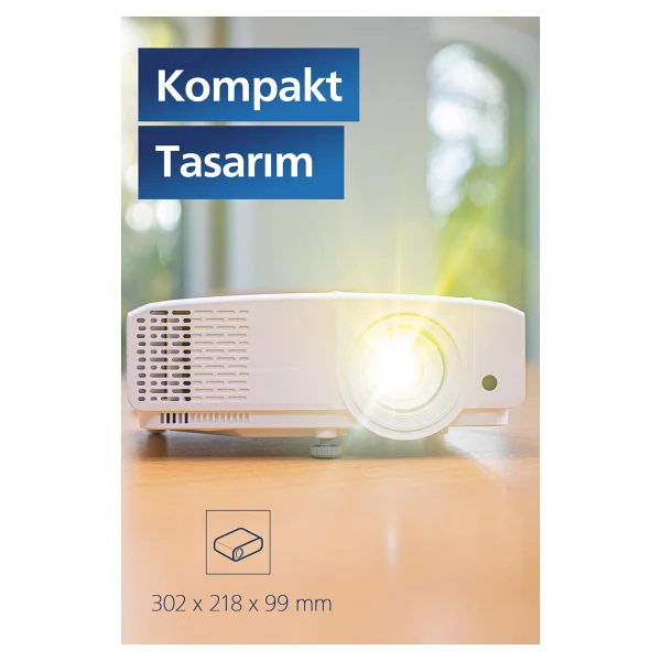 Philips ProPix 850 PRX850 4000 Lümen Full HD Projeksiyon Cihazı - Görsel 3