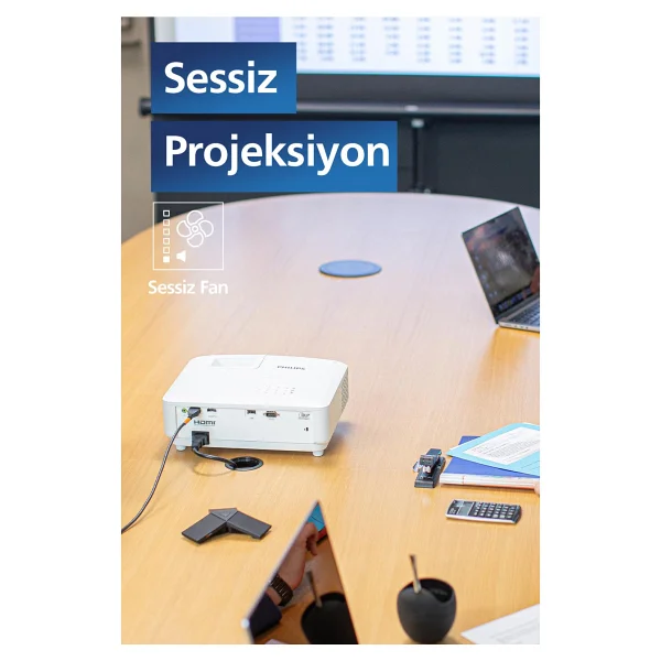 Philips ProPix 850 PRX850 4000 Lümen Full HD Projeksiyon Cihazı - Görsel 5