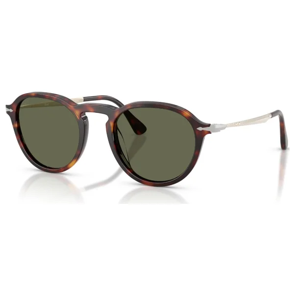 Persol PO3383S 24/58 Havana-Green Polarize Güneş Gözlüğü - Görsel 6