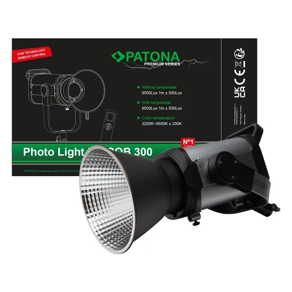 Patona 4282 COB-300 Premium Photo Light - Görsel 10
