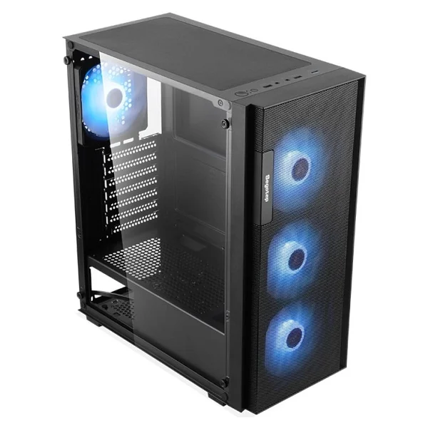 SEGOTEP Axe 5 Siyah 750W 80+ Bronze PCIE 5.1 Midi Tower Kasa (Rainbow Fan) - Görsel 4