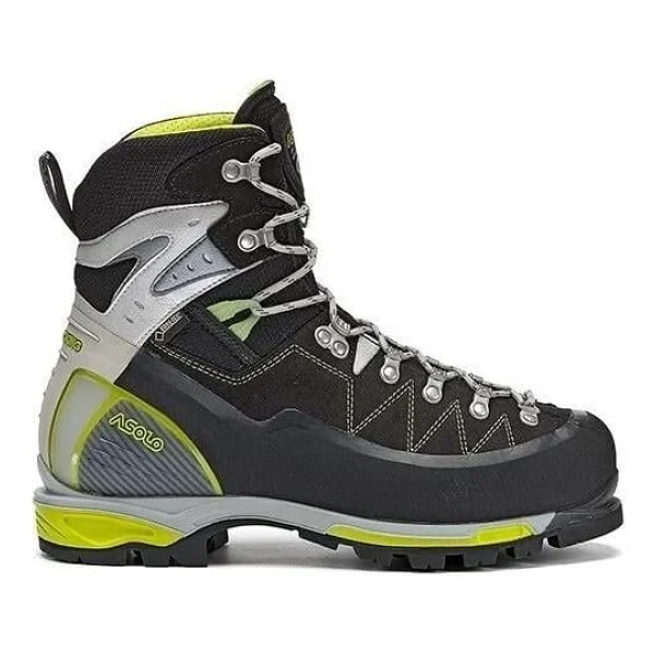 Asolo Alta Via Gore Tex Erkek Dağcılık Botu 45 - Siyah-Yeşil - Görsel 2